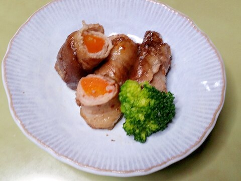 黒豆の煮汁リメイク第4弾!黒の肉巻き